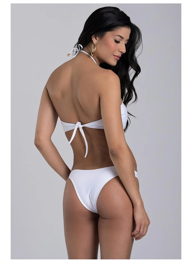 Carmen Steffens  White Bianco Maxi Pearl Swimsuit for Women | Best Price UAE