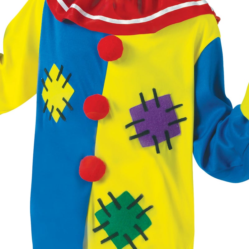 Fun World Big Top Clown Costume, Large 12-14, Multicolor - Image 2