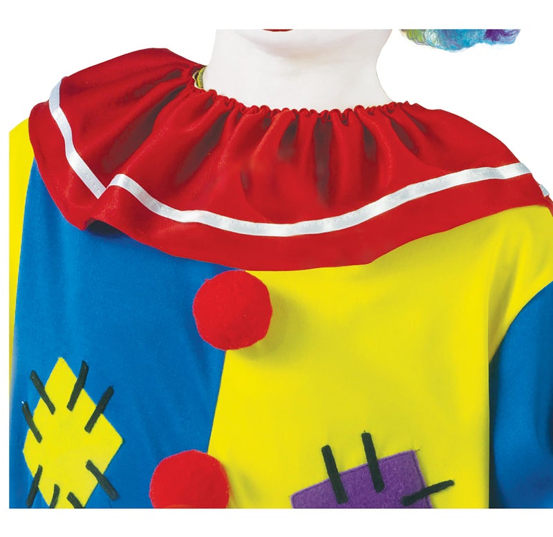 Fun World Big Top Clown Costume, Large 12-14, Multicolor - Image 4