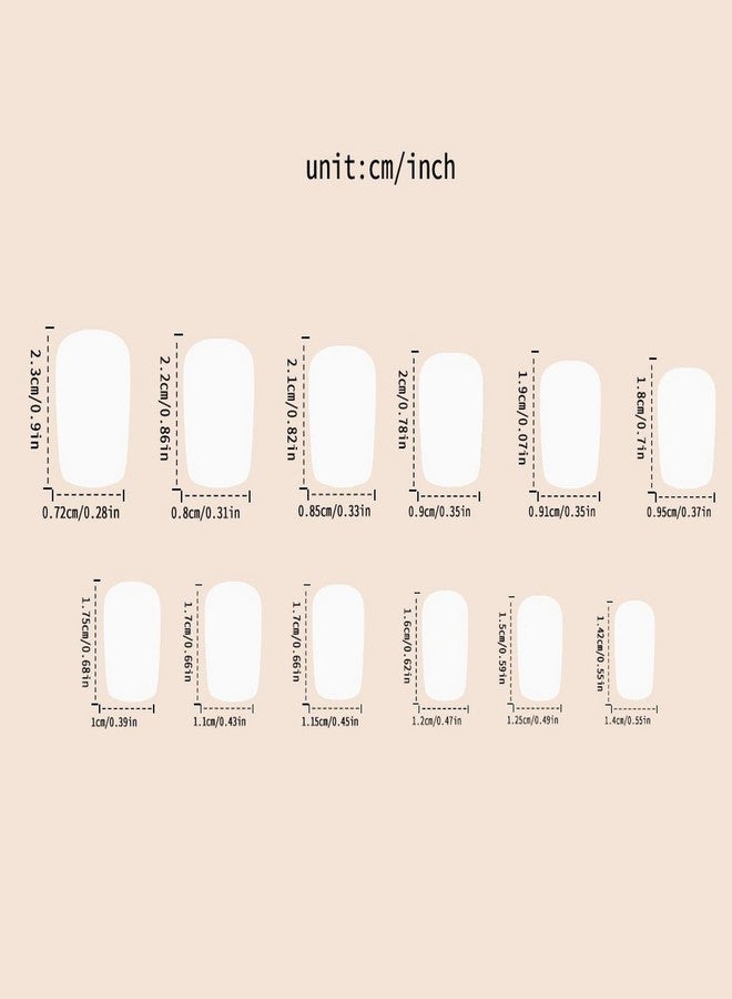 OCOUYVD 24 Pcs French Press on Nails Short Square Shaped Fake Nails with Black Leopard Print Designs Full Cover Acrylic Nails Glossy False Nails Stick on Nails Women Nails Manicure Decoration - Image 5