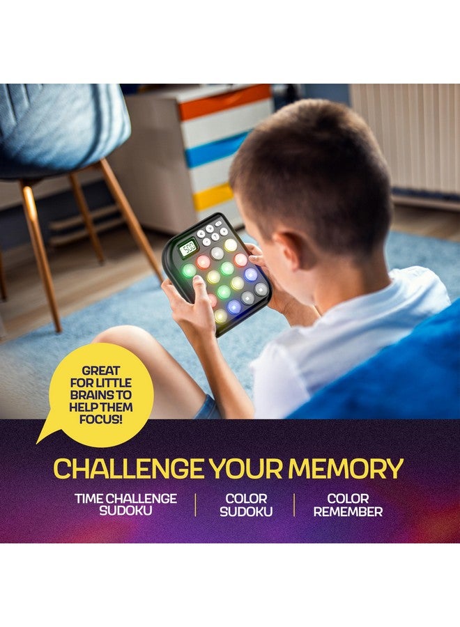 Croove 6 in 1 Brain Teasers & Memory Game, 6 Fun Games Stocking Stuffers Gifts for Kids, Cool Toys for Teens, Activities for Tween Boy, Best Birthday Gift Ideas for Boys & Girls Ages 6 8 9 10 11 12+ Year Old - Image 2