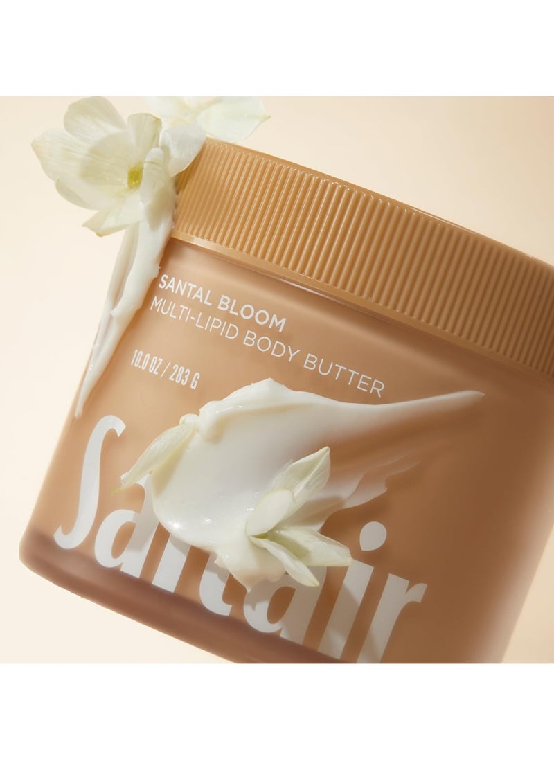 Saltair Saltair Multi-Lipid Body Butter - Rich, Nourishing Santal Bloom Hydrating Body Cream with Ceramide Complex, Coconut Oil, Shea Butter, and Sea Buckthorn. Deep Moisturizing Dry Skin Care. 10oz Jar  - Image 5