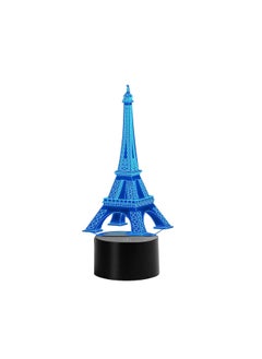 3D Night Lamp Optical Novelty Illusion Led Light Home Decoration Visual RGB Gradient Table Lamps for Kids (Eiffel Tower)