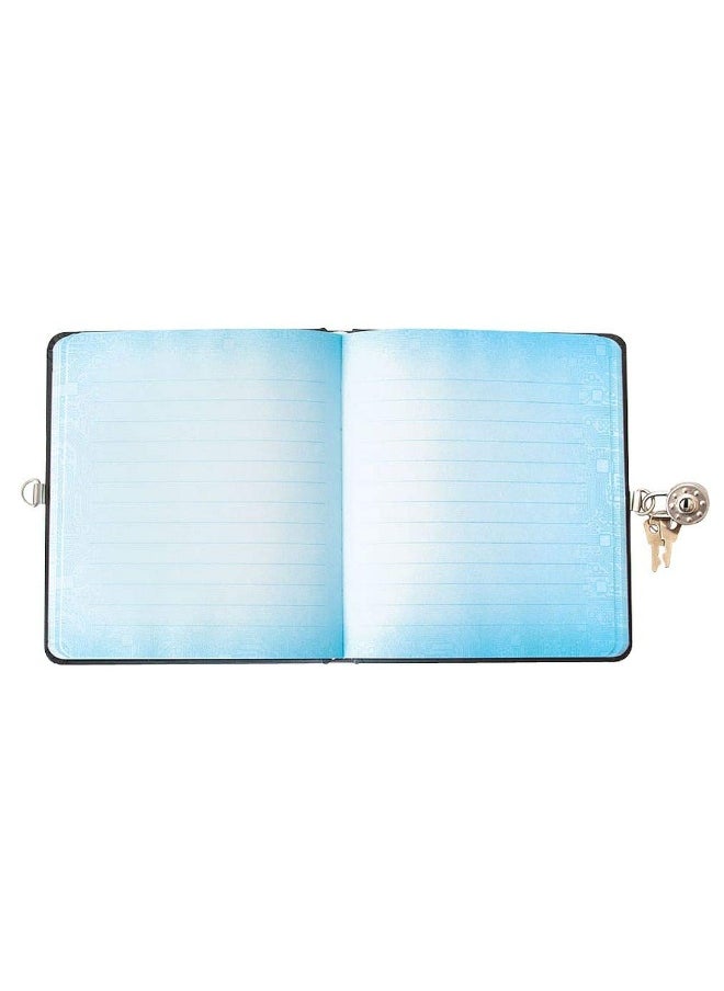 Playhouse Playhouse Vault Door Lock & Key Lined Page Diary for Kids  - Image 2