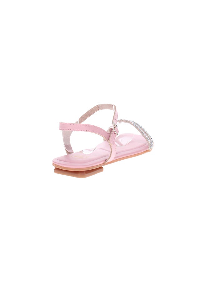 MOLEKINHA Embellished Back Strap Flat Sandals  - Image 3