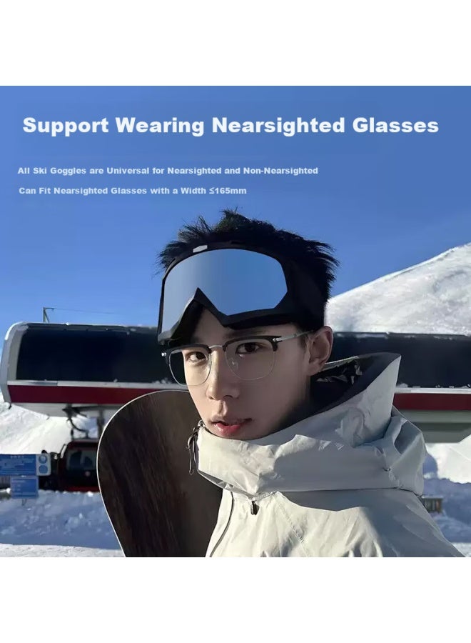 Lovecraft Ski Goggles, Protective Eyewear For Mountaineering And Cycling, Suitable For People With Myopia, Outdoor Sports Windproof Gl, Protective Gear - Image 2