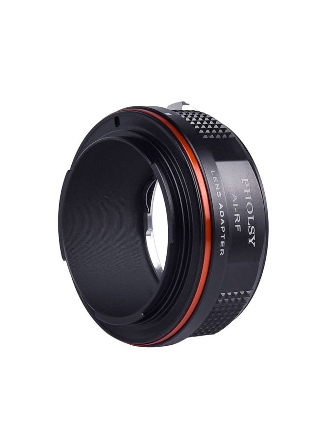 Lens Mount Adapter for Nikkor F/AI/AIS/AF/AF-I/AF-S Lens Compatible with Nikon F Lens to Canon EOS RF Mount Camera Body, Nikon F to RF