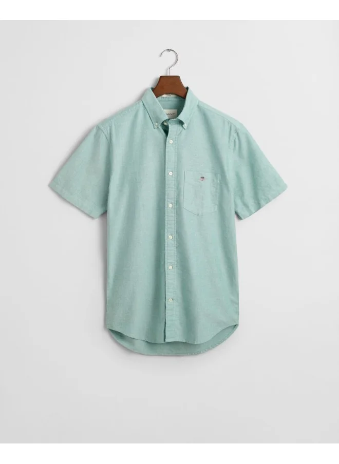 GANT Regular Fit Classic Oxford Short Sleeve Shirt