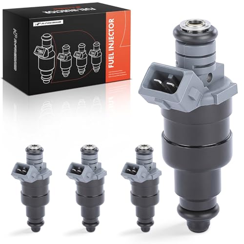 A-Premium APremium Fuel Injectors Compatible with Jeep Wrangler 19972002 Cherokee 19962000 TJ 19972002 Dodge Dakota 19962002 L4 25L Set of 4 Replace RL030778AB - Image 1