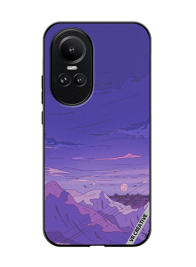 VR CREATIVE Protective Case Cover For Oppo Reno 10 Nature Design Multicolour - Image 1