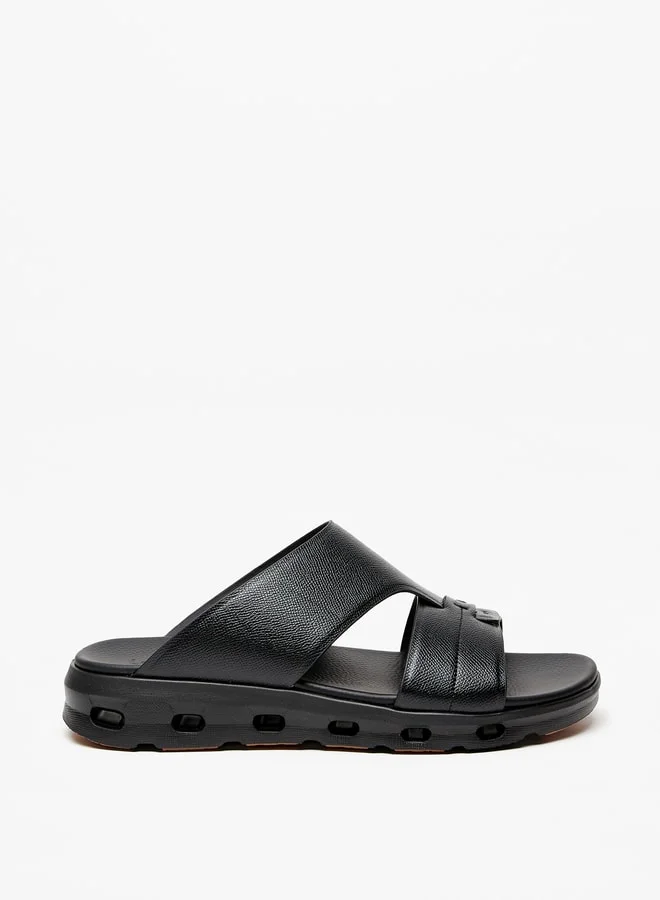 Le Confort Men's Solid Slip-On Arabic Sandals