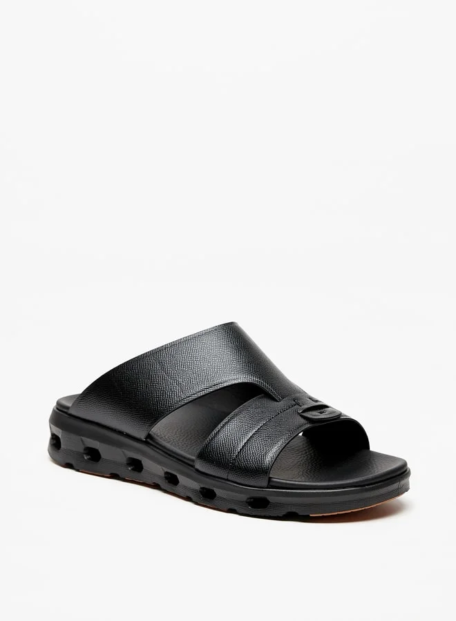 Le Confort Men's Solid Slip-On Arabic Sandals
