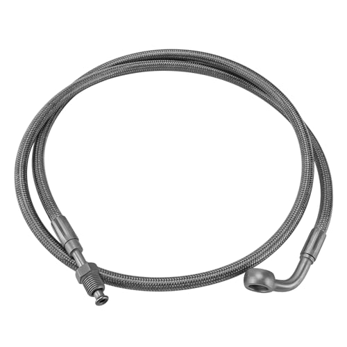 JAVIK Front Right Brake Hose Line Fit for Polaris Ranger 500 2x44x46x6 Ranger 700 4x46x6 Ranger 700 XPCrew 20052009OEM 1910846 - Image 1
