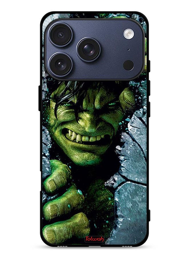 Tolwak Apple iPhone 17 Pro Protective Case Cover Incredible Hulk - Image 1