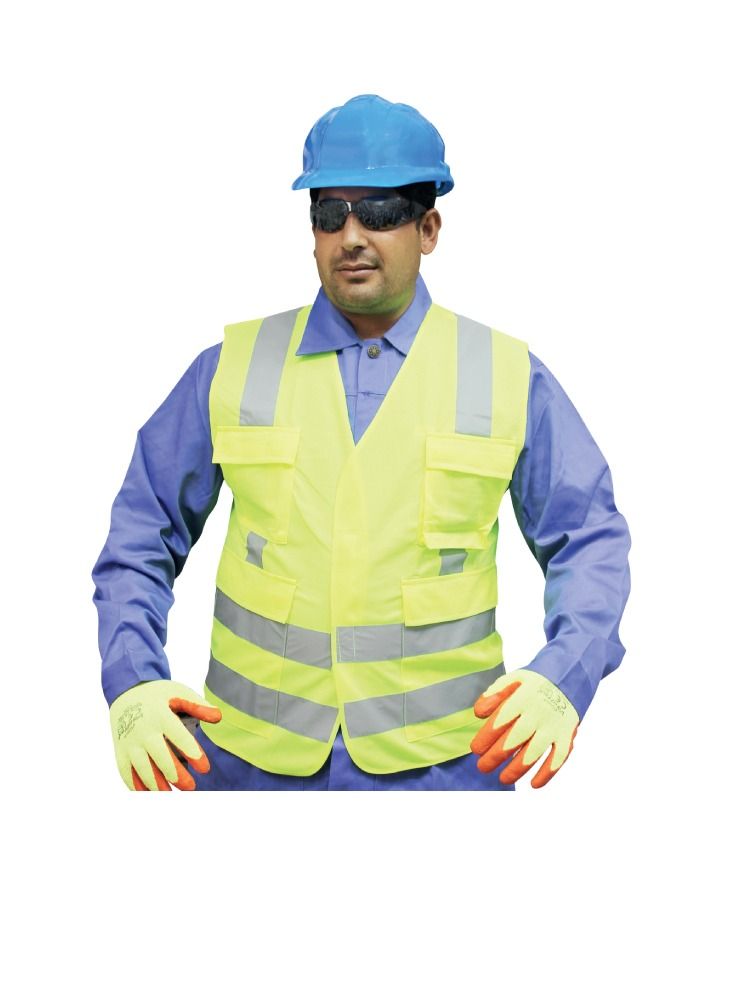 Vaultex 4XL Reflective High Visibility Safety Vest Jacket 