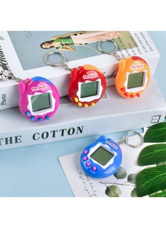 Generic Electronic Pet Machine To Develop Pet Game Machine Strange Handheld Mini Virtual Pet Electronic Machine-Color:Solid Color Blue (26g With Instructions)  - Image 3