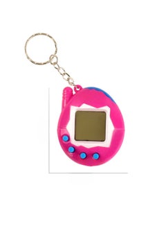 Generic Electronic Pet Machine To Develop Pet Game Machine Strange Handheld Mini Virtual Pet Electronic Machine-Color:Solid Color Blue (26g With Instructions)  - Image 5