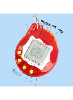 Generic Electronic Pet Machine To Develop Pet Game Machine Strange Handheld Mini Virtual Pet Electronic Machine-Color:Solid Color Blue (26g With Instructions)  - Image 4