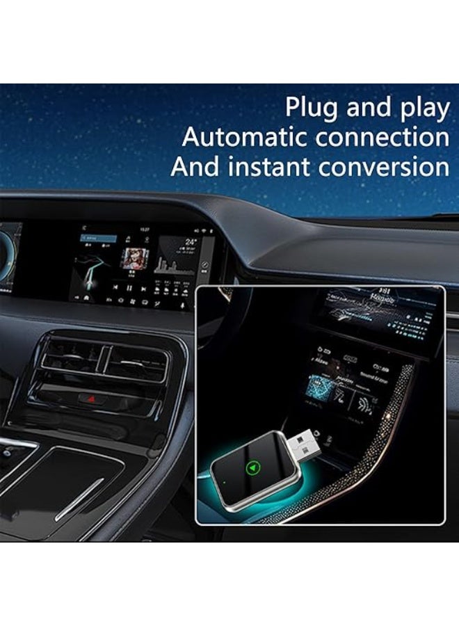 2-in-1 Wireless CarPlay & Android Auto Adapter – Convert Wired to Wireless Plug-and-Play Device - Image 3