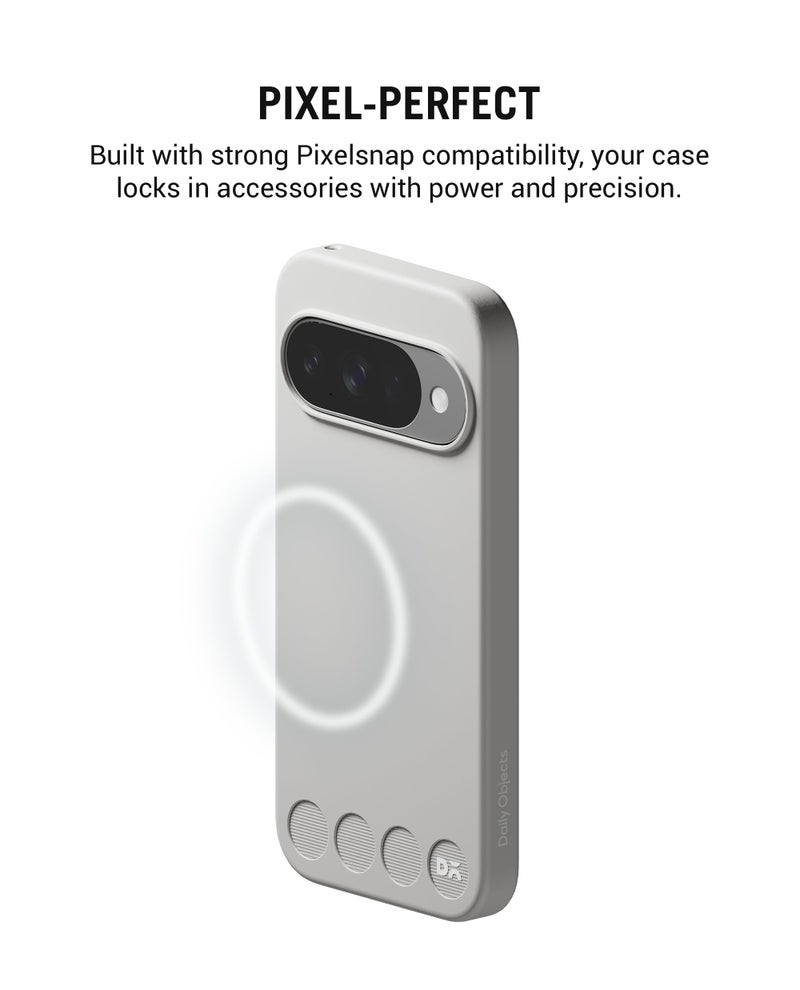 DailyObjects Google Pixel 10 Stack Classic Magnetic Case Cover | Compatible with Magnetic | Camera & Body Protection | Scratch Proof | Dual Hybrid Protection | Wireless Charging - Slate Grey - Image 5