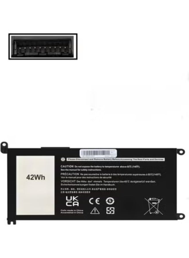 Replacement Laptop Battery – 42Wh 11.4V – Compatible with Various 13” & 15” Laptop Models – Reliable Daily Use - Image 3