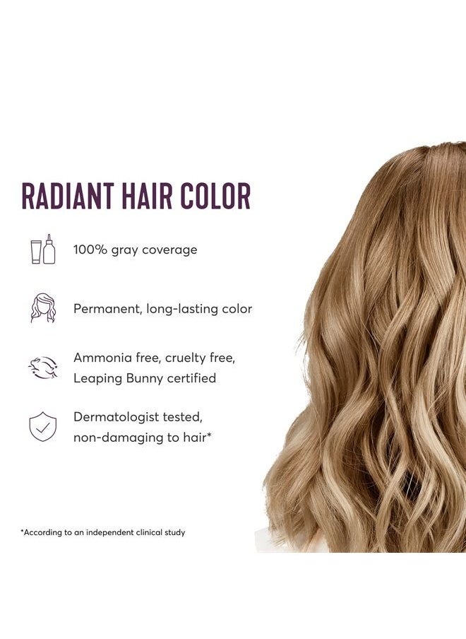Madison Reed - Radiant Hair Color Kit, Permanent Hair Dye, 100% Gray Coverage, Ammonia-Free, Lusia Dark Blonde 8.5NNA Dark Neutral Blonde for Resistant Grays, Pack of 1 - Image 1