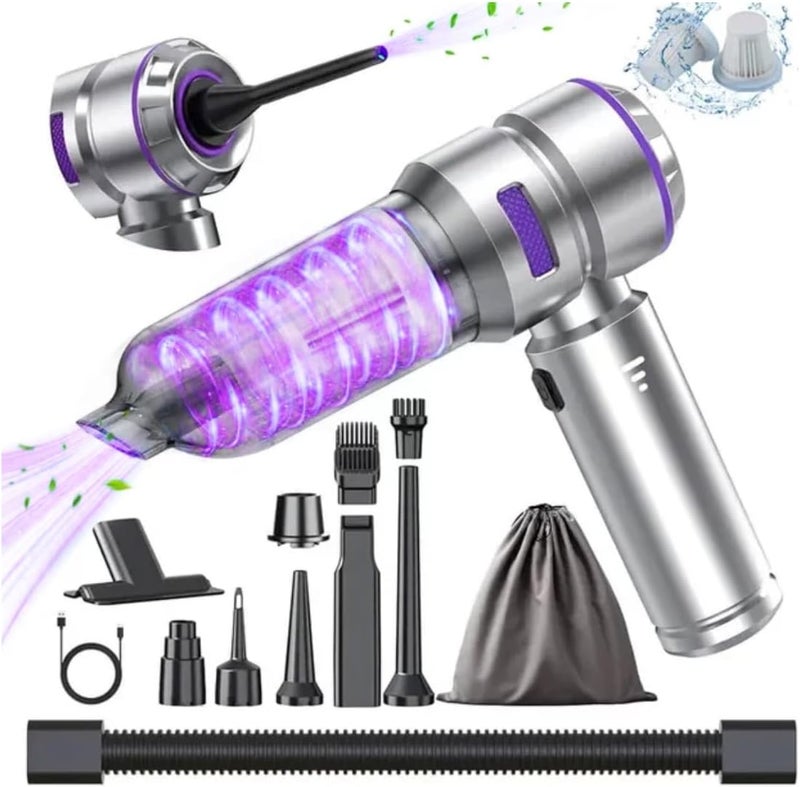 WINWEND Car Vacuum Cleaner High Power - 22000PA Portable Car Vacuums 4 in 1 Compressed Air Duster & Blower Hand Held Vacuum Cordless with Brushless Motor for Cars Home Office Camping Ideal Gifts for Men women - Image 1