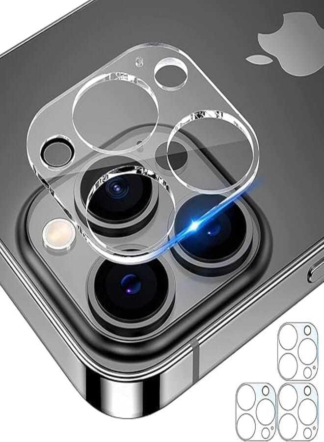 Next Store Camera Lens Protector Compatible with iPhone 13 Pro Max, Ultra Thin 9H Hardness Anti-Scratch Tempered Glass