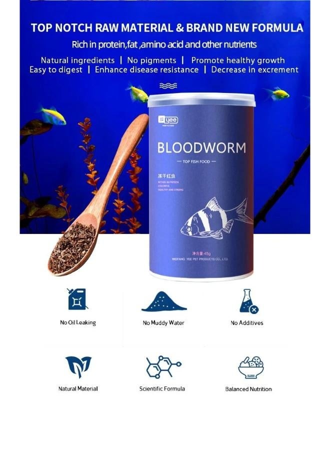 Yee Freeze Dried Blood Worm-25gm - Image 4