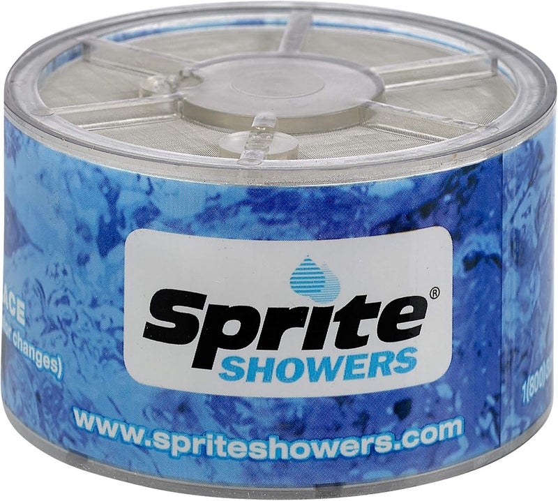 Sprite Showers SLC-R Slim-Line Shower Filter Replacement Cartridge, 1 Count (Pack of 1), Blue - Image 2
