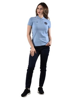 GIORDANO Women's Bold Polo - Blue  - Image 5