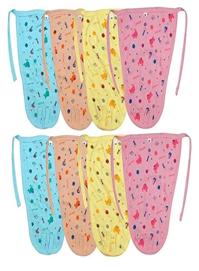 MammaChamp New Born Baby Cotton Hosiery Nappy Washable and Reusable Cute Cartoon Printed Cloth Nappies/Cloth Diaper/U Shaped/Nappy Tying Langot For Baby Boy's and Baby Girl's (Pack of 24) - Image 4