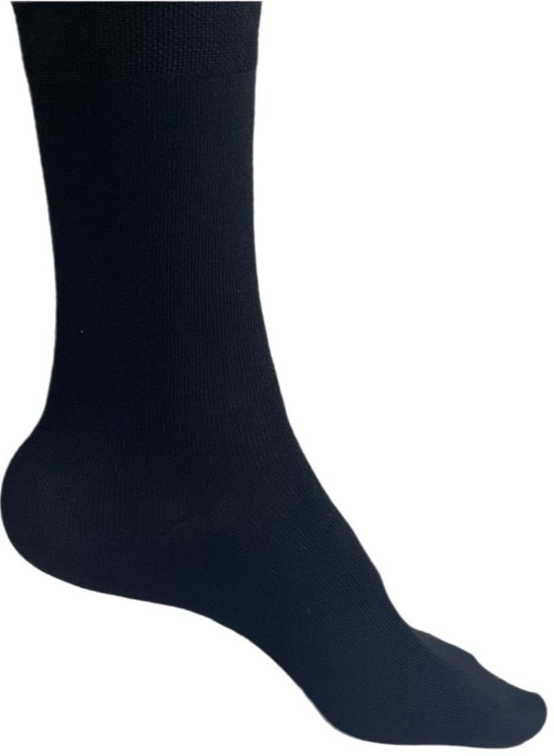 جوارب رجالية قطنية قابلة للتنفس - 3 أزواج، ناعمة جدًا ومريحة لأي طقس وموسم - Image 2