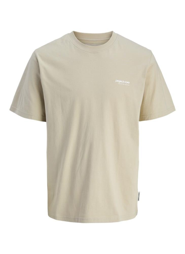 JACK & JONES - Jcotarmac Chest Print Crew Neck T-Shirt - Image 1