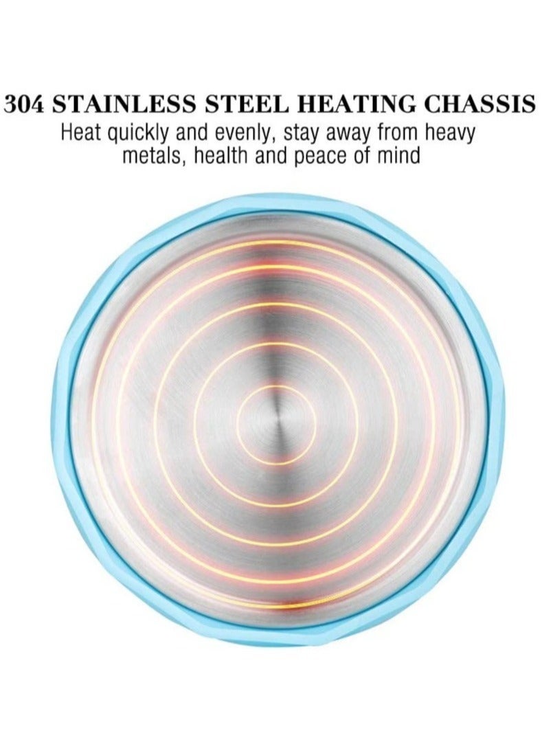 ELTRAZONE غلاية قابلة للطي، غلاية كهربائية محمولة قابلة للطي للسفر، سخان مياه كهربائي من السيليكون عالي الجودة قابل للطي مع سلك طاقة قابل للفصل، مثالي للمشي لمسافات طويلة والتخييم والأماكن المغلقة - Image 3