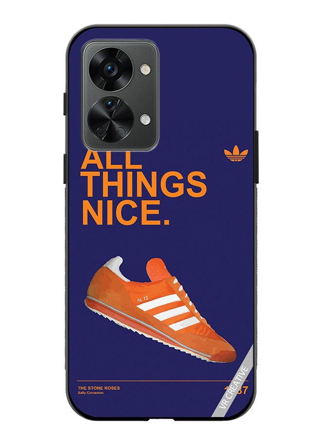 VR CREATIVE Protective Case Cover For OnePlus Nord 2T All Things Adiddas Design Multicolour - Image 1