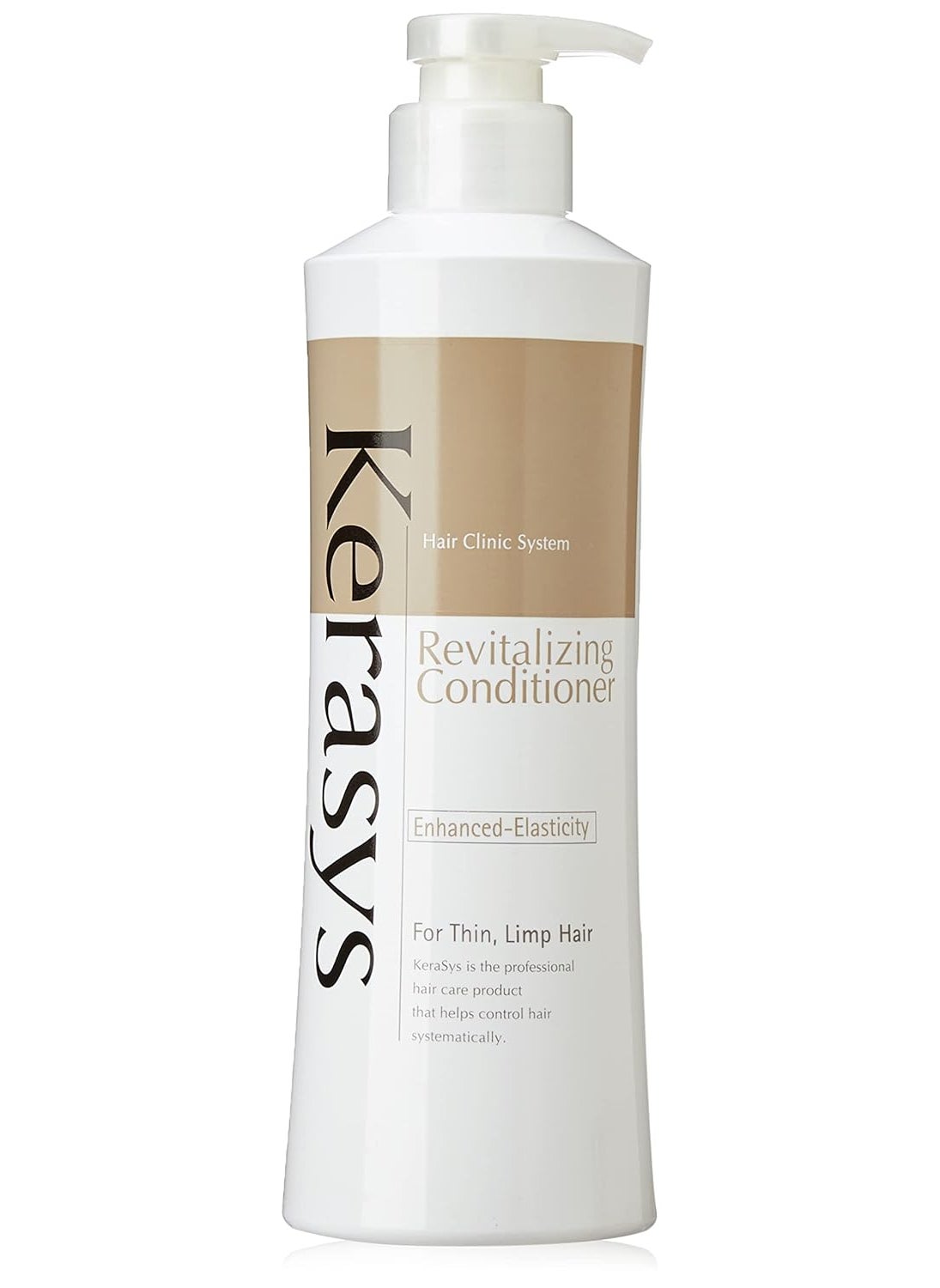 Kerasys - Kerasys Hair Clinic Protein Care System for Thin Limp Hair Rosehip Oil REVITALIZING 20.2 fl oz / 600 ml (Conditioner 1-Pack) - Image 1