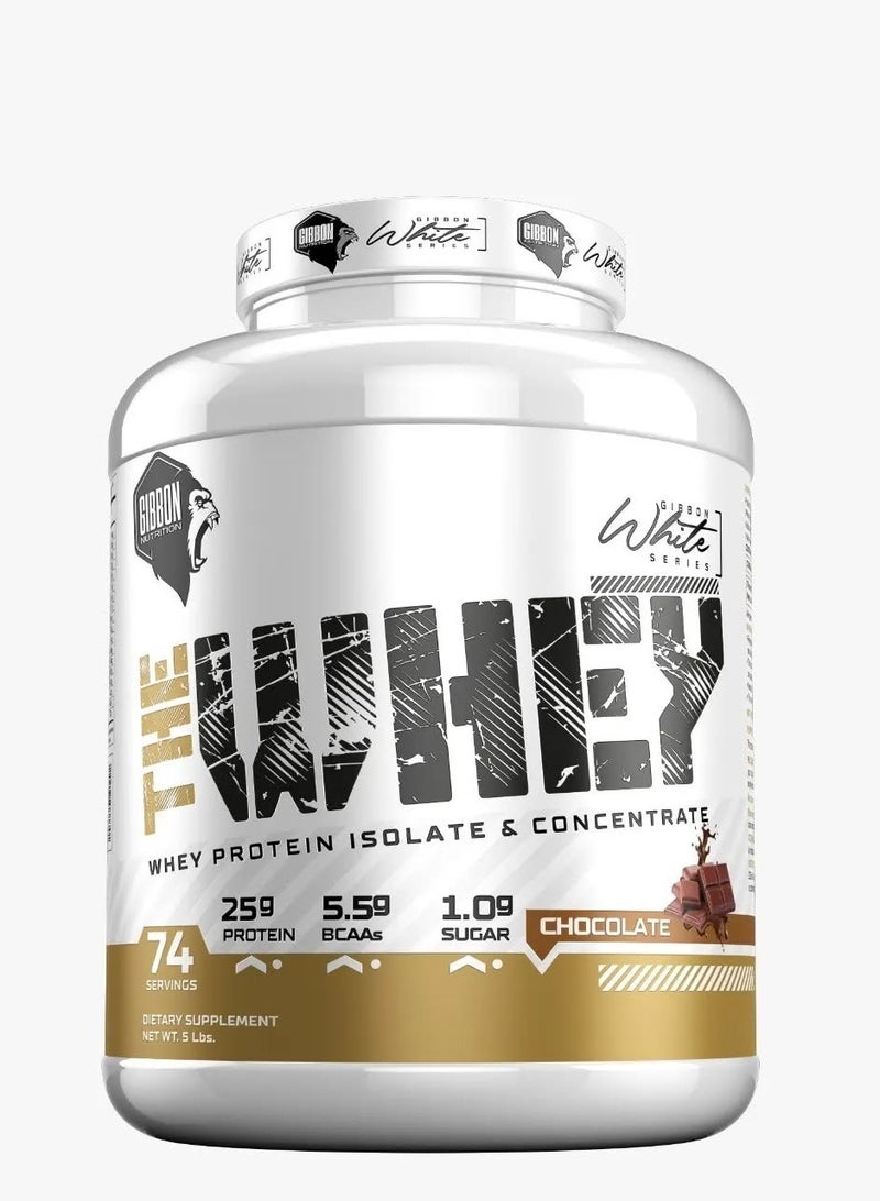 GIBBON جيبون بروتين مصل اللبن المعزول والمركز بنكهة الشوكولاتة 74 حصة - Image 1