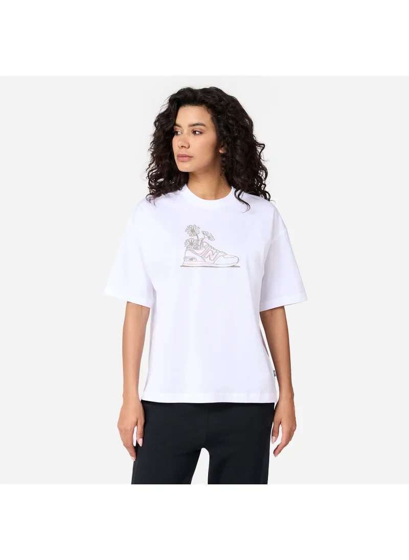 New Balance Women's Flower Graphic T-Shirt