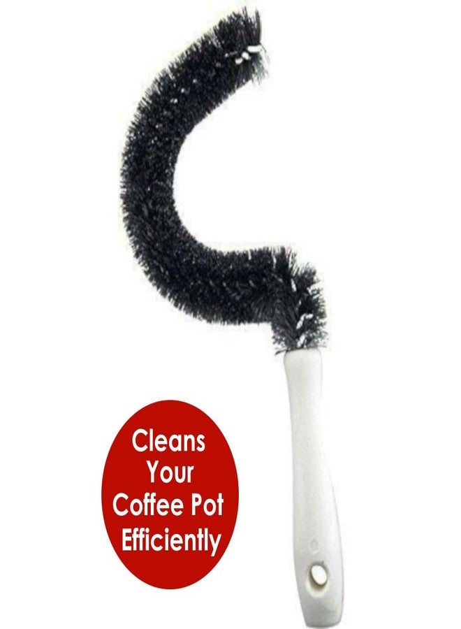 جريت كريدينشالز فرشاة تنظيف إبريق القهوة المنحنية من Great Credentials© لإزالة البقع - Image 2