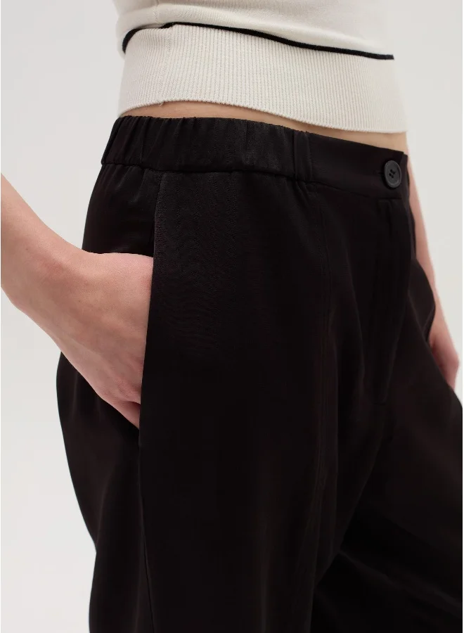Ovs Pull-on trousers with raised stitching
