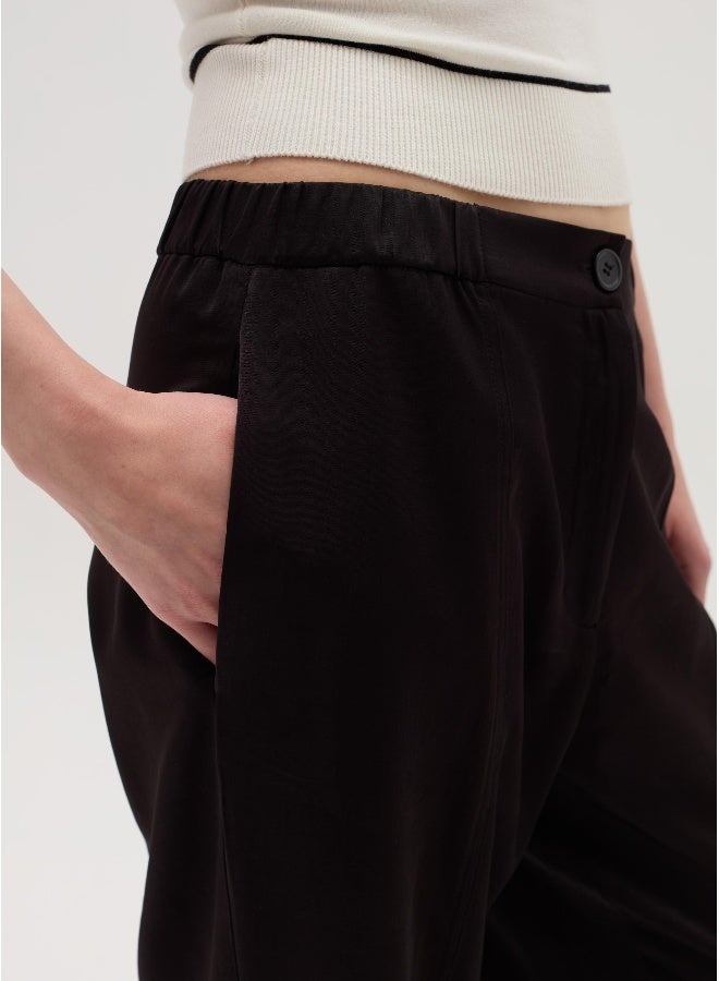 Ovs Pull-on trousers with raised stitching - Image 4