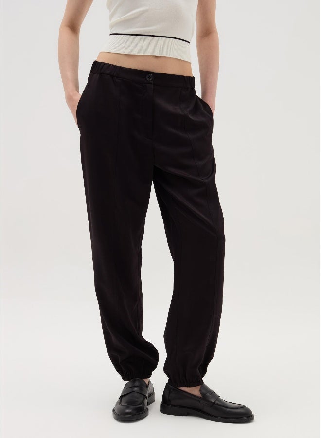 Ovs Pull-on trousers with raised stitching - Image 2