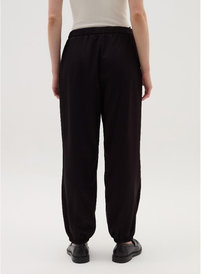 Ovs Pull-on trousers with raised stitching - Image 3
