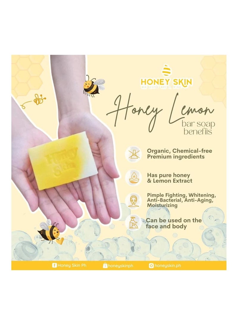 Honey Skin Lemon Bar Soap - Image 2