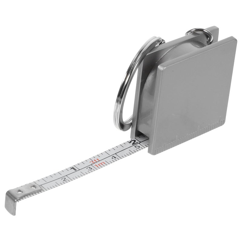 NUOBESTY 1M Tape Measure Keychain, Mini Steel Tape Professional TapeRetractable Tape Measure Keychain Portable Keyring Pull Ruler Measuring Tape Measure Reward for Home Men  - Image 1