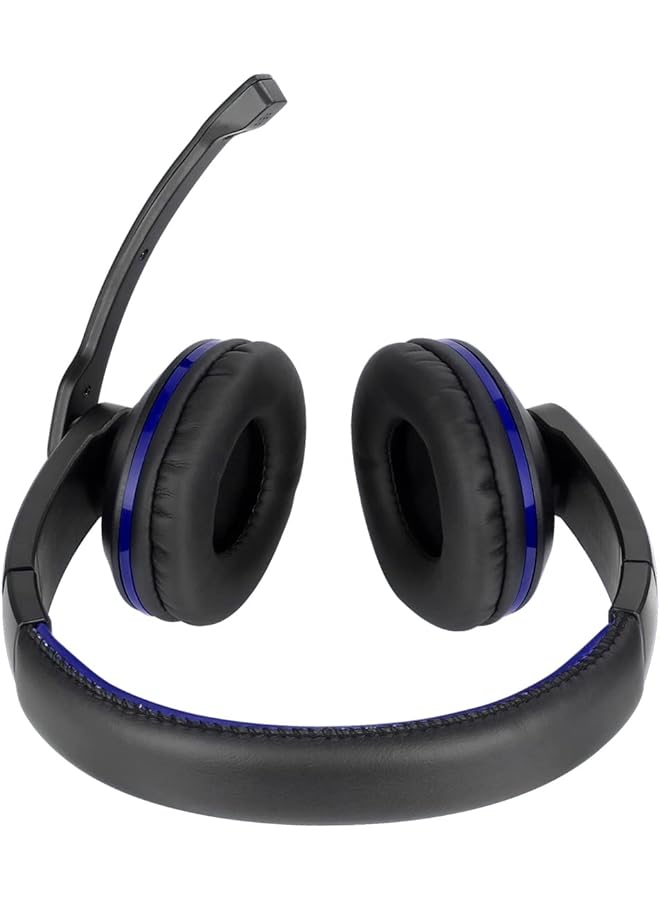 eDataLife Stereo Gaming Headset For Playstation 4 Pc Xbox One Noise Cancellation Microphone Bass Surround Sound With Soft Ear Protectors Gaming Laptop (Blue) Dl 1700C Wired - Image 3