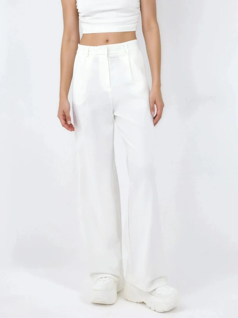 هيكاب High Waist Wide Leg Palazzo Pants