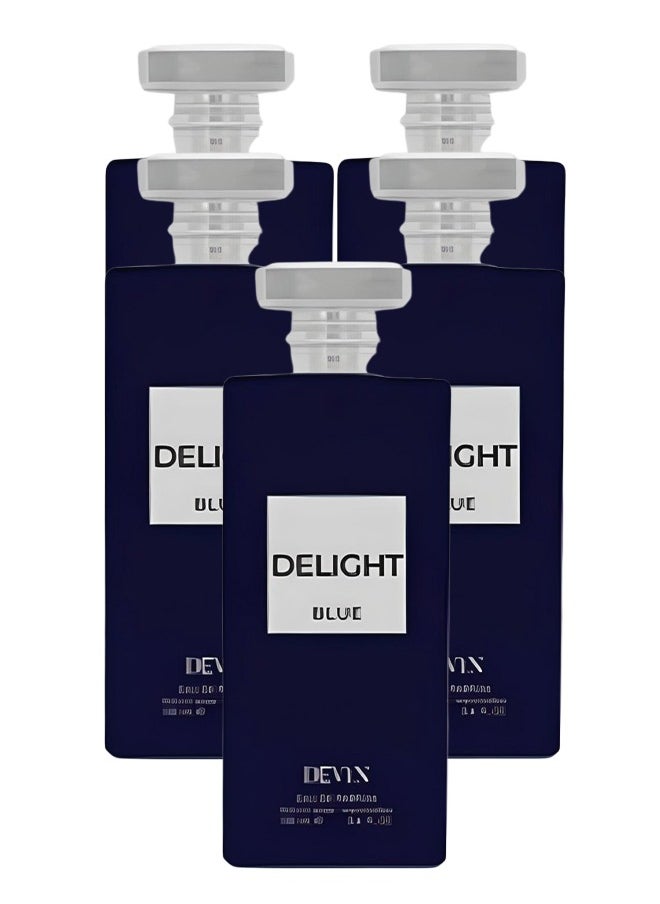 ديفين - 5 قطع عطر ديلايت بلو للرجال ١٠٠ مل - Image 1