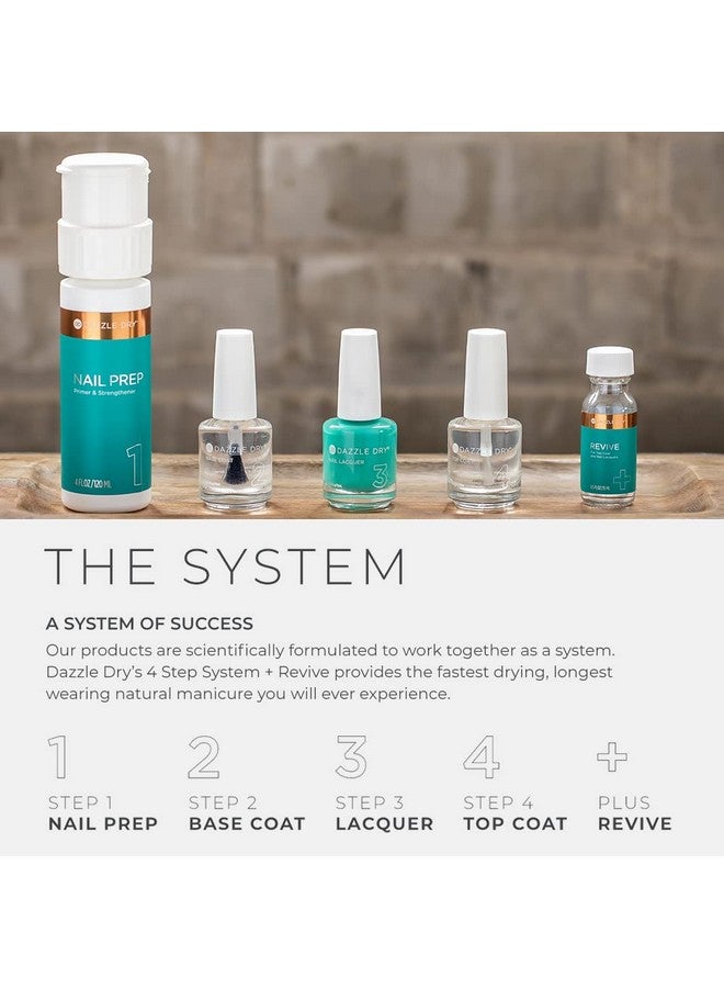 Dazzle Dry Step 1 Nail Prep 4 Oz (120 Ml) Menda Pump - Image 2
